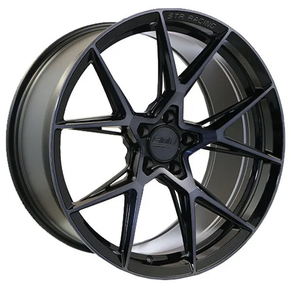 STR 909 20X8.5 5X120 GLOSS BLACK CB72.1 ET35
