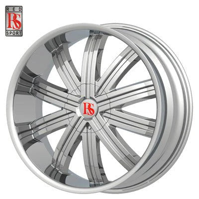 RED SPORT RDW11 20x8.5 5x4.5- 5x120 CHROME CB74.1 ET30