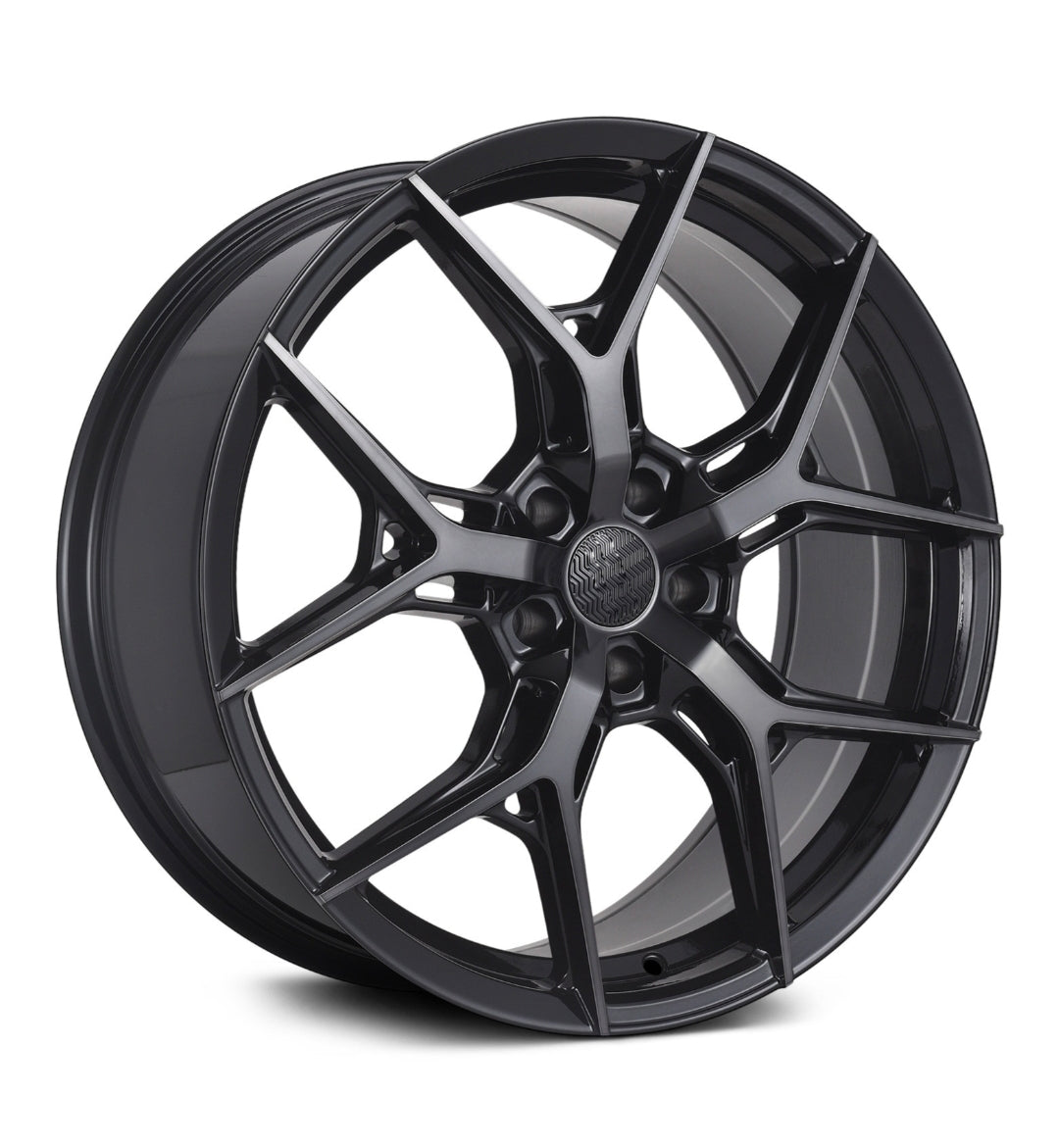 W1500 1696 20×8.5 5×112 / 5×114.3 Gloss Black