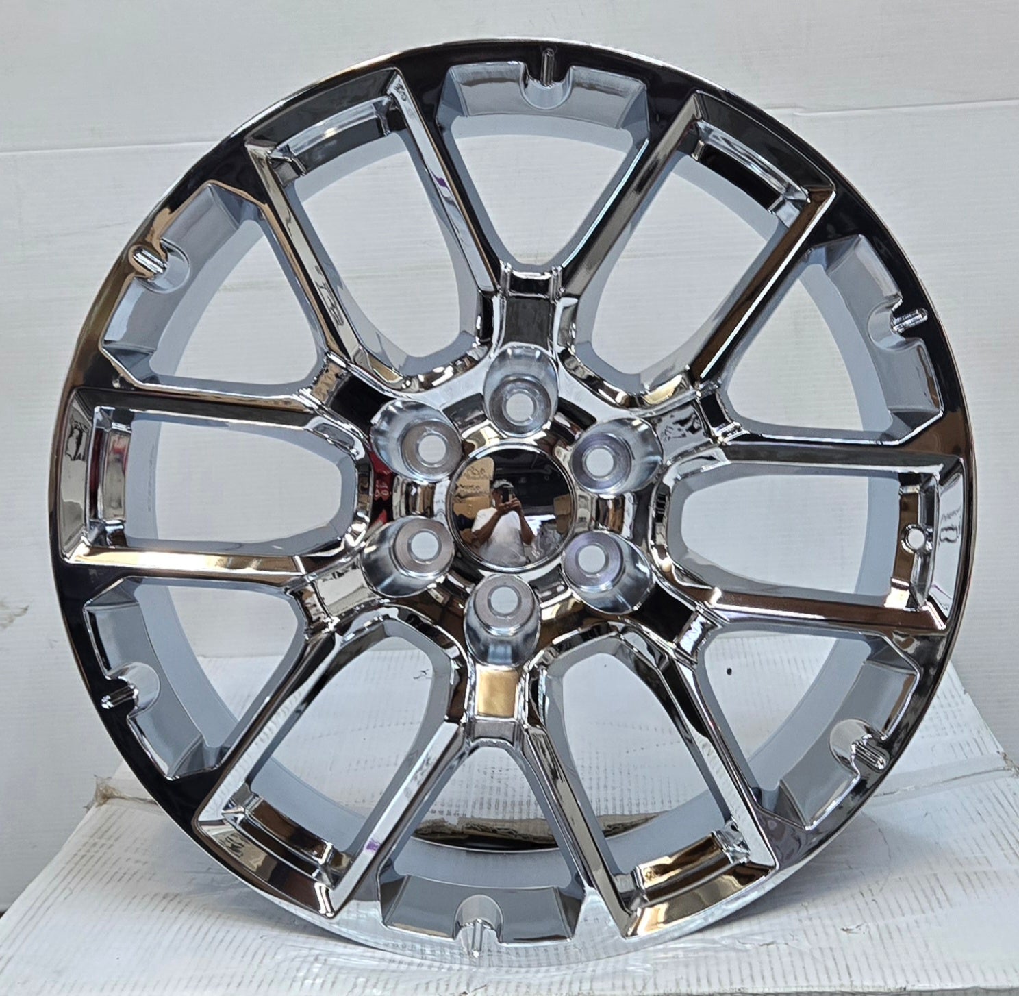 RS22 22X9.0 6X135 CROME CB87.1 ET28