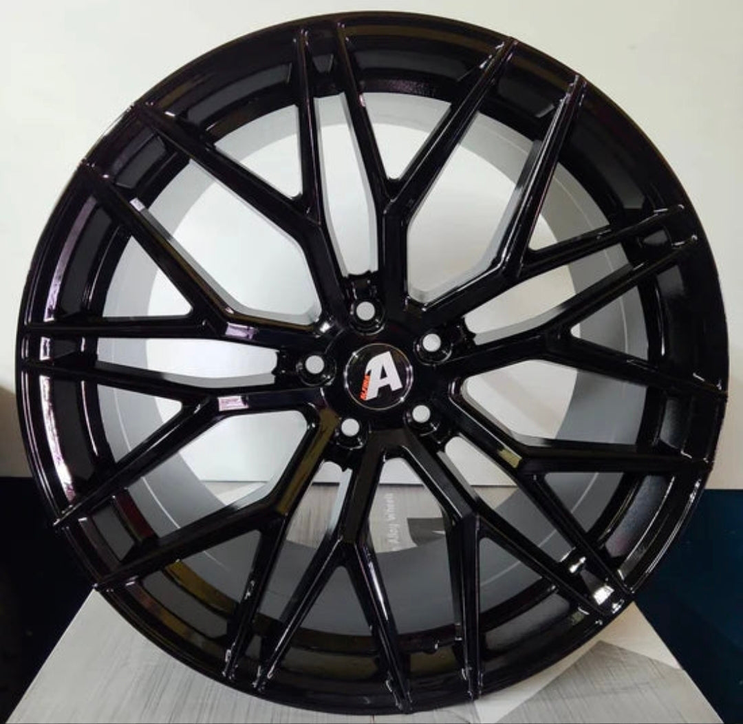 ALFINA AF303 22X10.5 5X112 5X114.3 GLOSS BLACK CB73.1 ET38