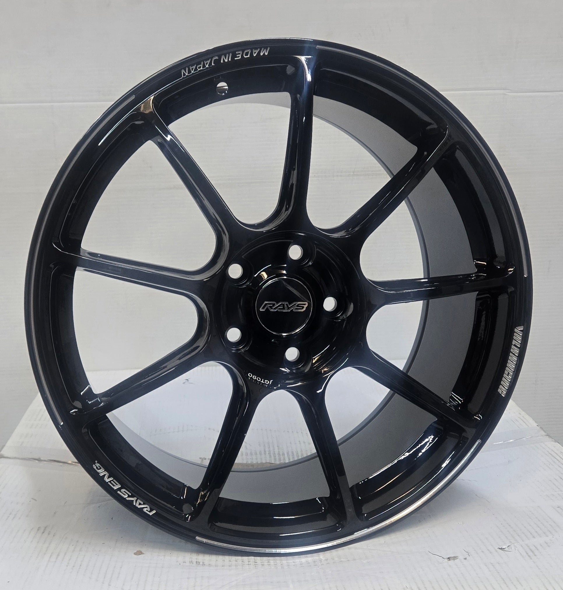 ZS901 18X8.5 5X114.3 5X112 BLACK MILLING CB73.1 ET42