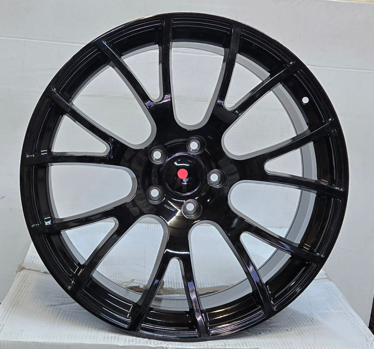 ZS7057 HELLCAT PG04 22X9.0 5X127 BLACK CB71.1 ET30