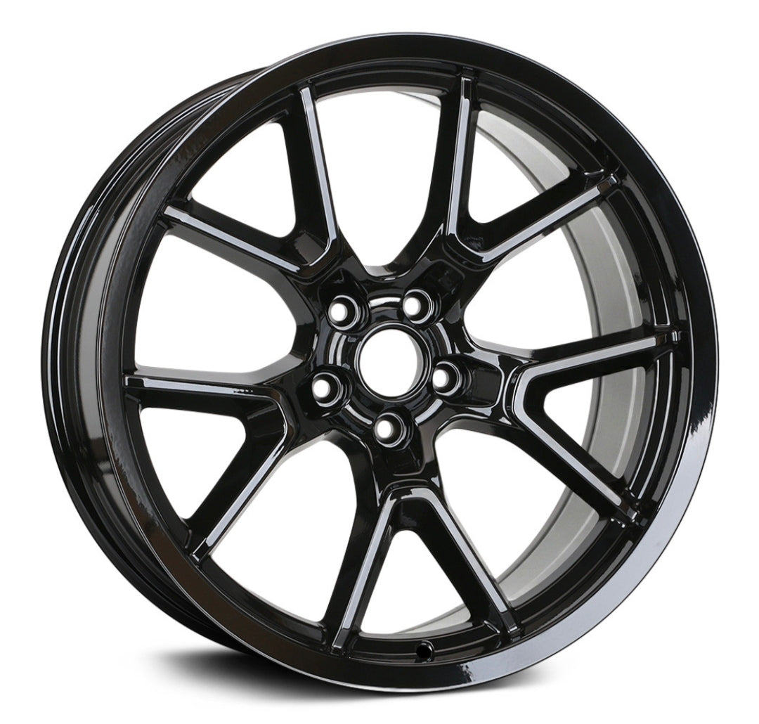 WEOE 201051 20X11 5X115 GLOSS BLACK CB71.5 ET25