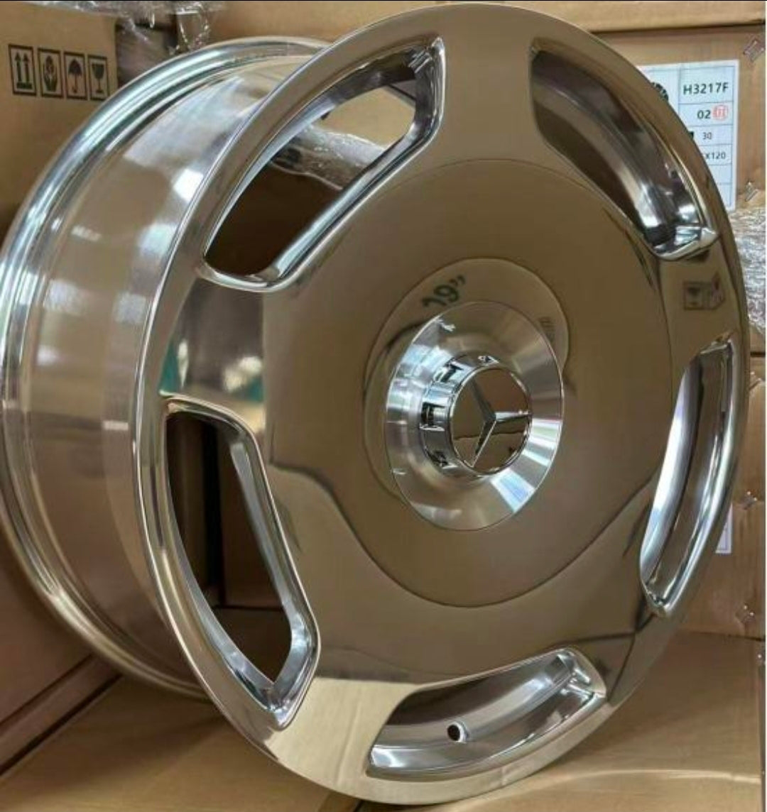 H3068 20X9.5 5X112 EXTRA HIGH SPEED POLISHED CB66.56 ET43