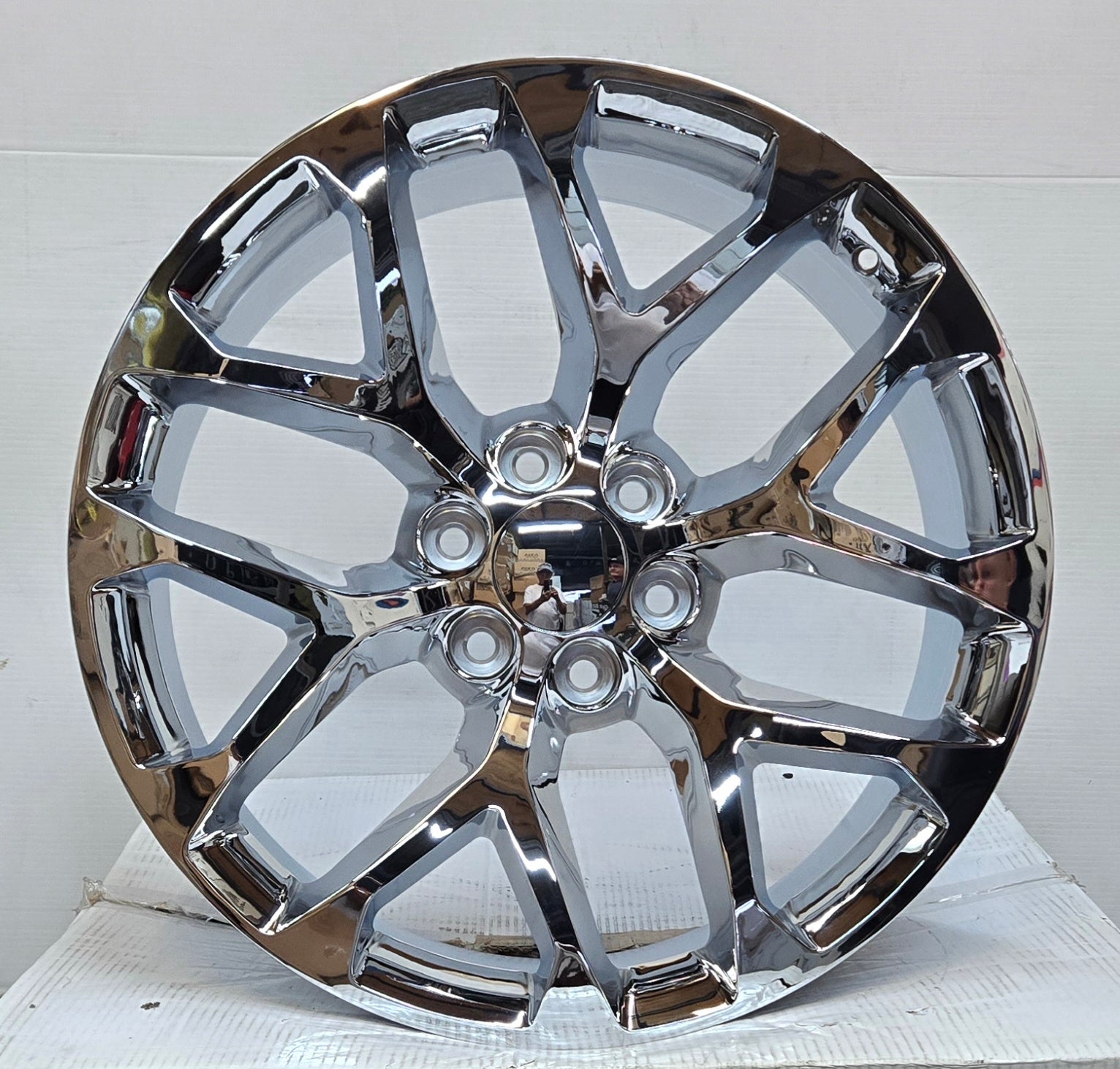 RS12 22X9.0 6X139.7 CHROME CB78.1 ET24