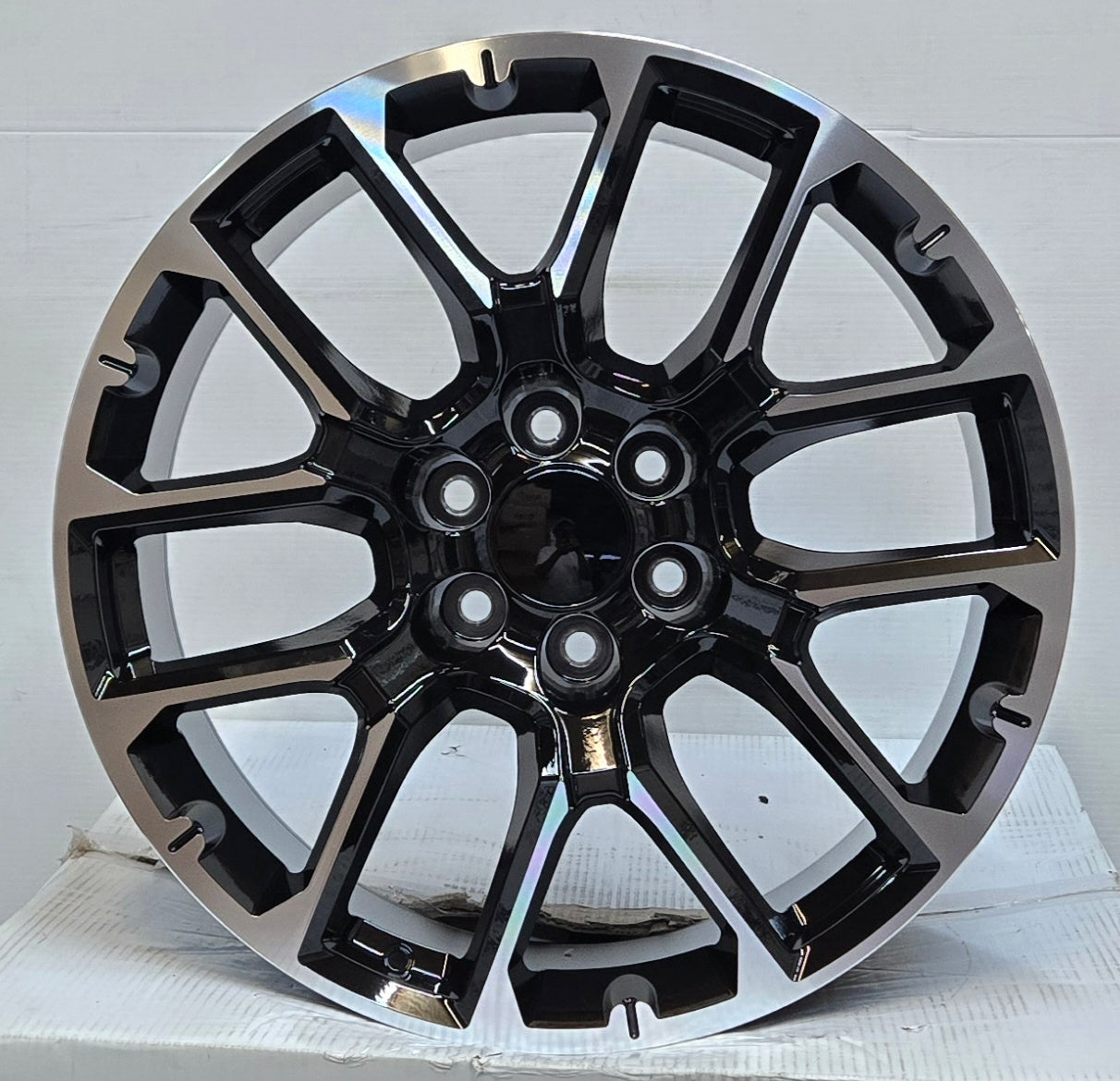 RS22 22.9.0 6X139.7 BLACK MACHINED FACE CB78.1 ET28