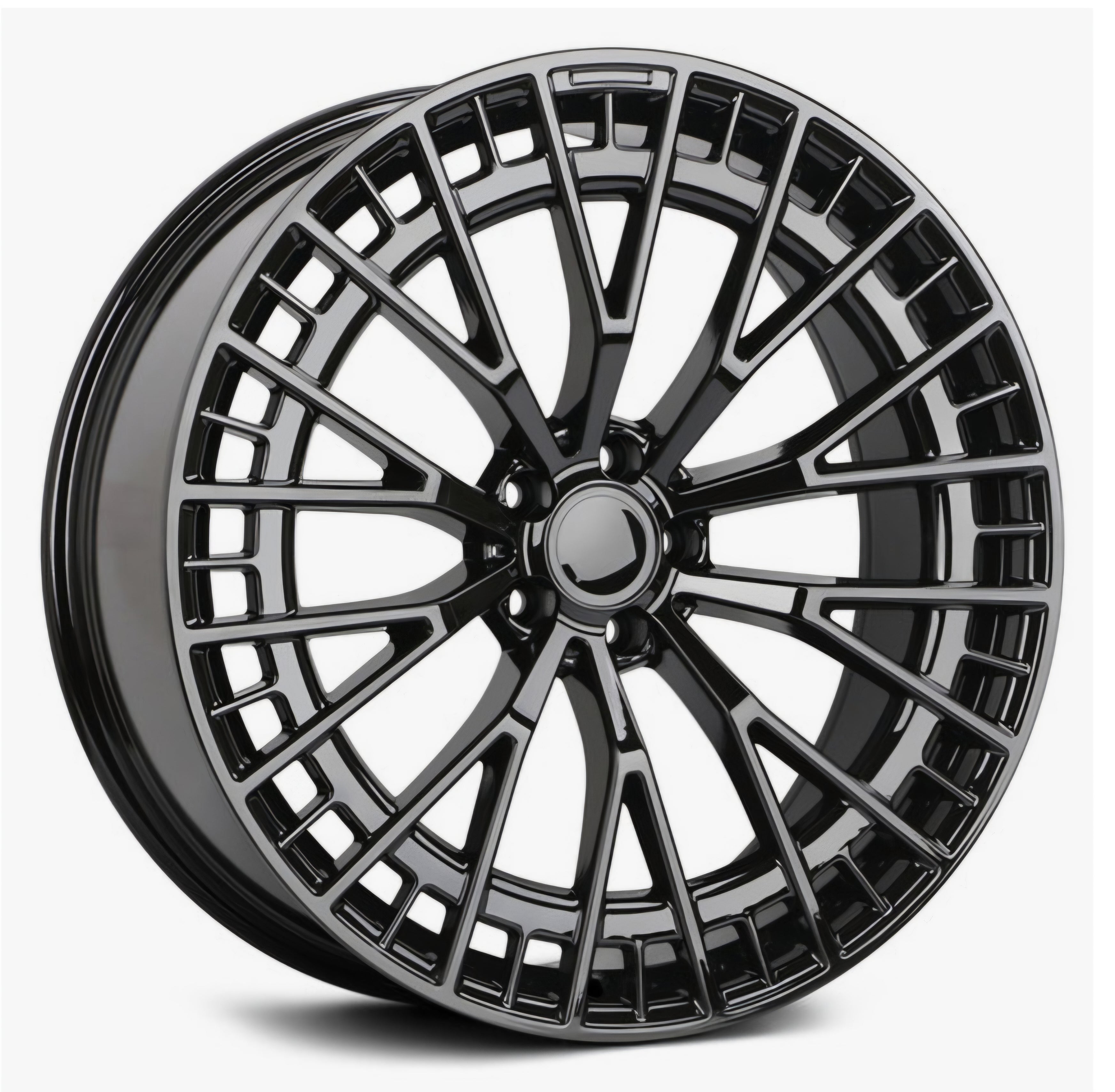 W821 22X9.0 5X112 GLOSS BLACK CB66.6 ET35