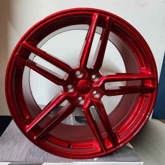 W522 20x9 5x114.3 RED CB73.1 ET35