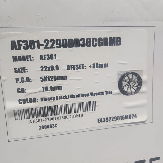 ALFINA AF301 22X9 5X120