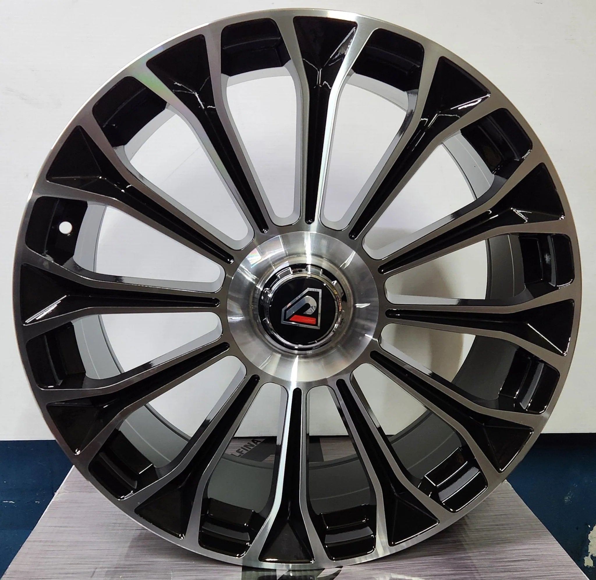 OE 280- 22292-7 WHEELS 20X9.5 5X112 PIANO BLACK MACHINE FACE