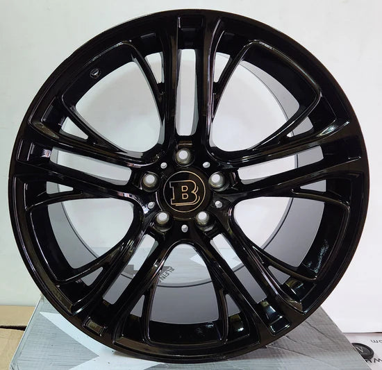 WCL205 20X11 5X120 GLOSS BLACK