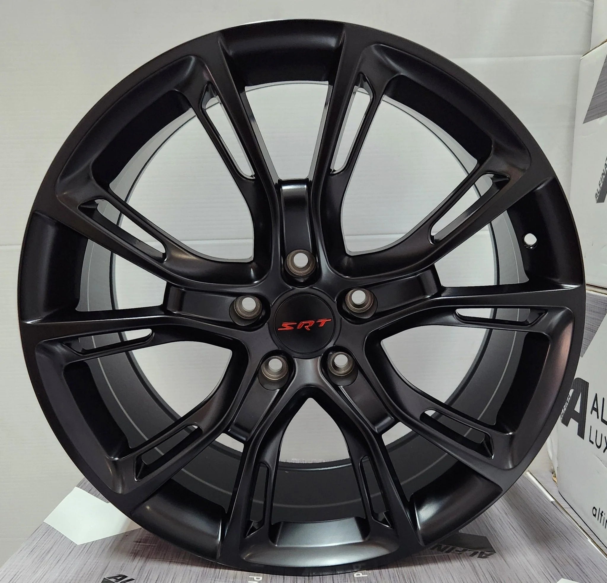 OE-21919-39 SPYDER MONKEY 20x9.0 5x127 MATTE BLACK