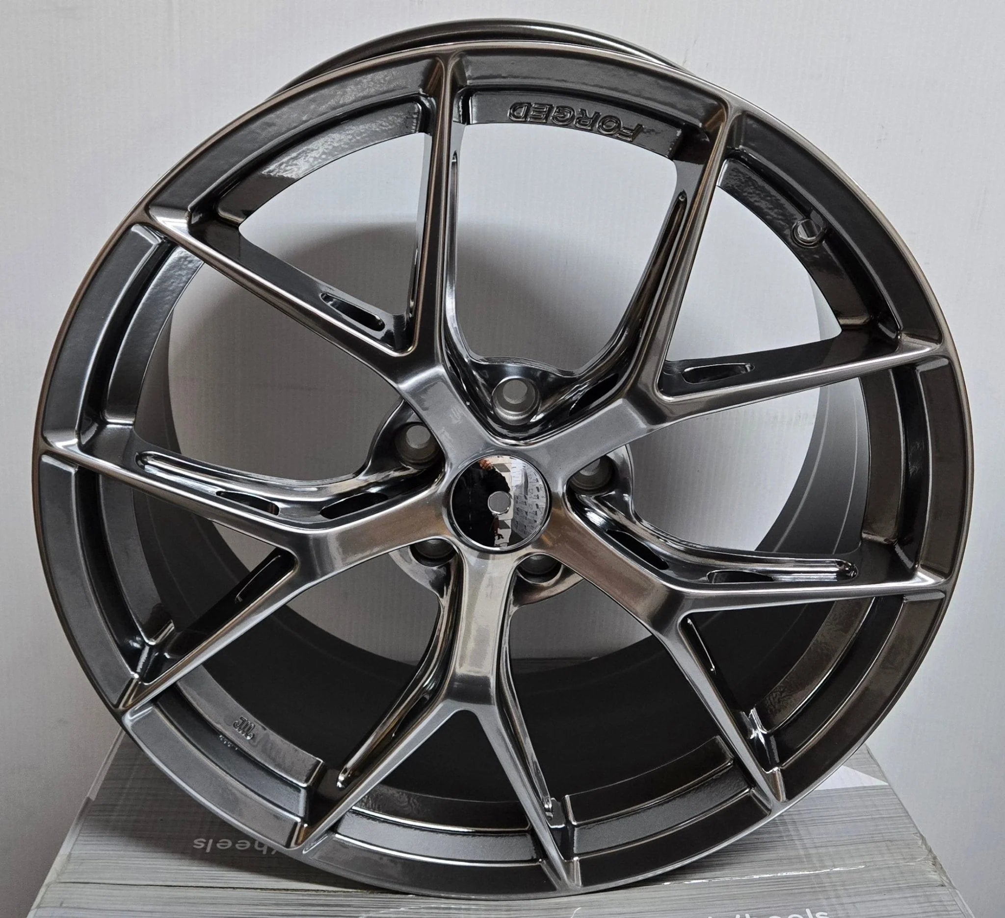 OE-5423 FI-R REP 19X9.5 5X112 5X114.3 HYPER BLACK CB73.1 ET38