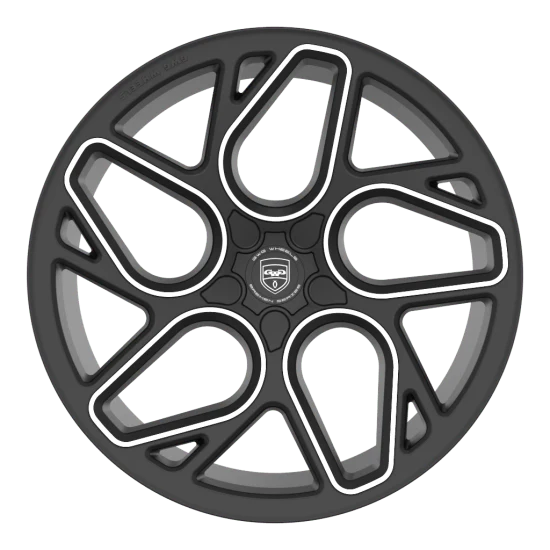 GWG BREMEN 20x10 RIGHT BLANK SATINT BLACK MACHINED CB78.1 ET18