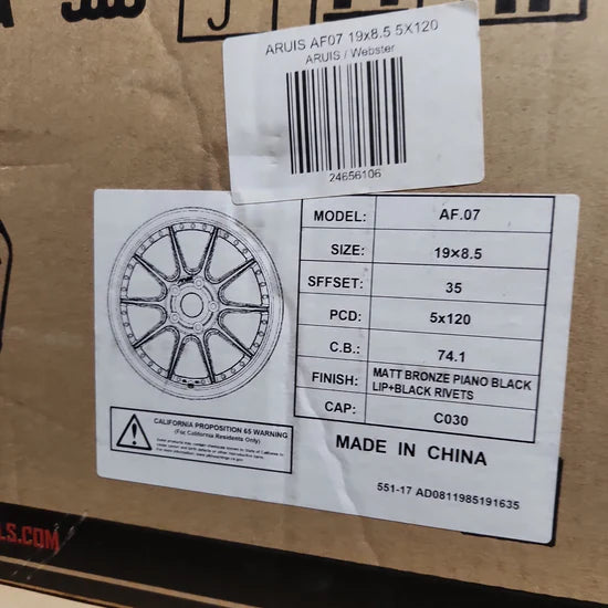 ARUIS AF07 19x8.5 5X120