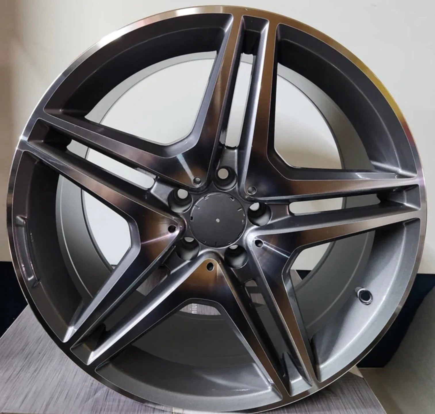 WCL101 WHEELS 18X9.5 5X112 G GRAPPHITE MACHINE