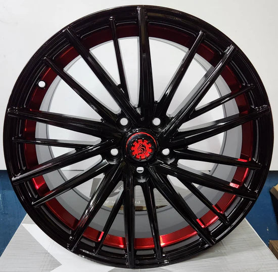 RAPIDASH -PW-RD-S9 17X7.5 5x4.5 MB+RED UC