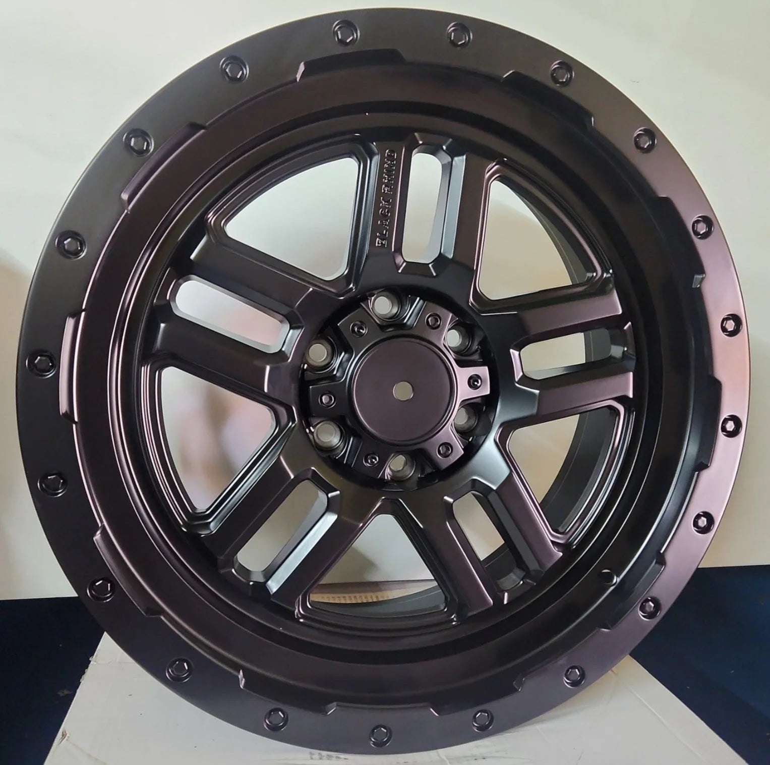 OE- 5409 BARSTOW REP 20X9.0 6X139.7 MATTE BLACK