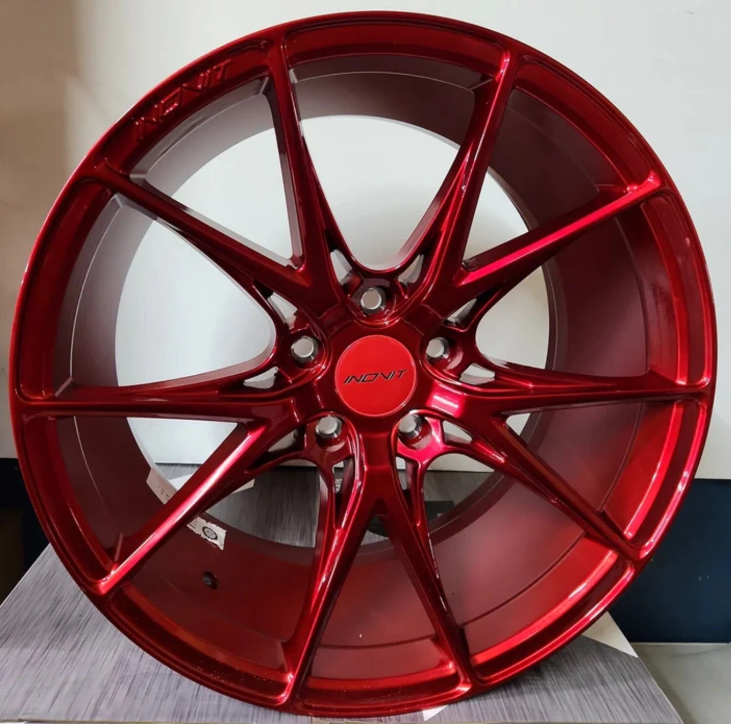 YSM SPEED CR 19X9.5 5X120 RED