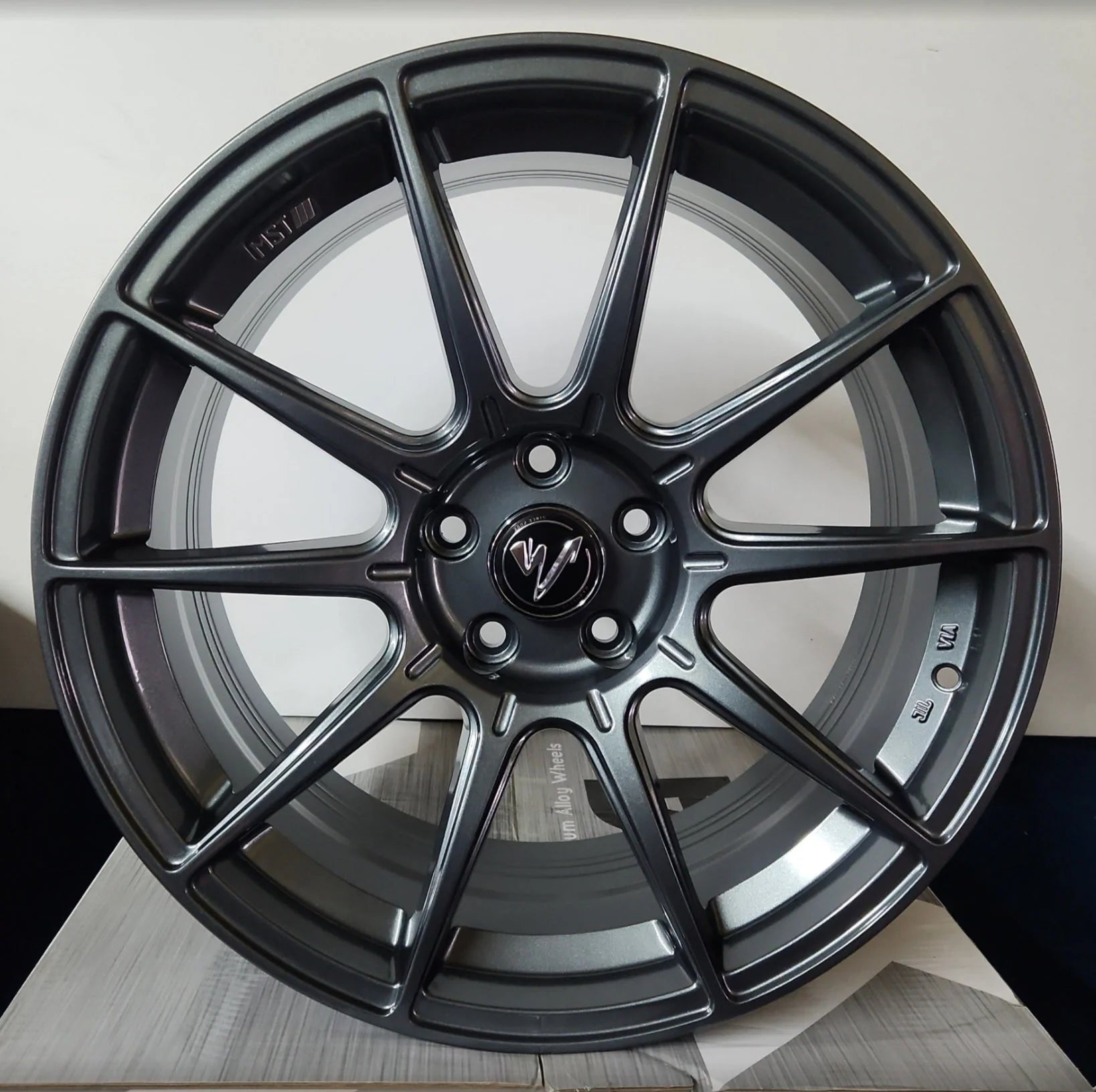 ROAD STAR -BUSHIDO 19x8.5 5x112 GUN METAL