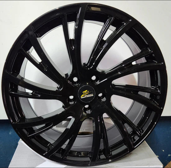 PW- ZG101 WHEELS 20x8.5 5x127 GLOSS BLACK