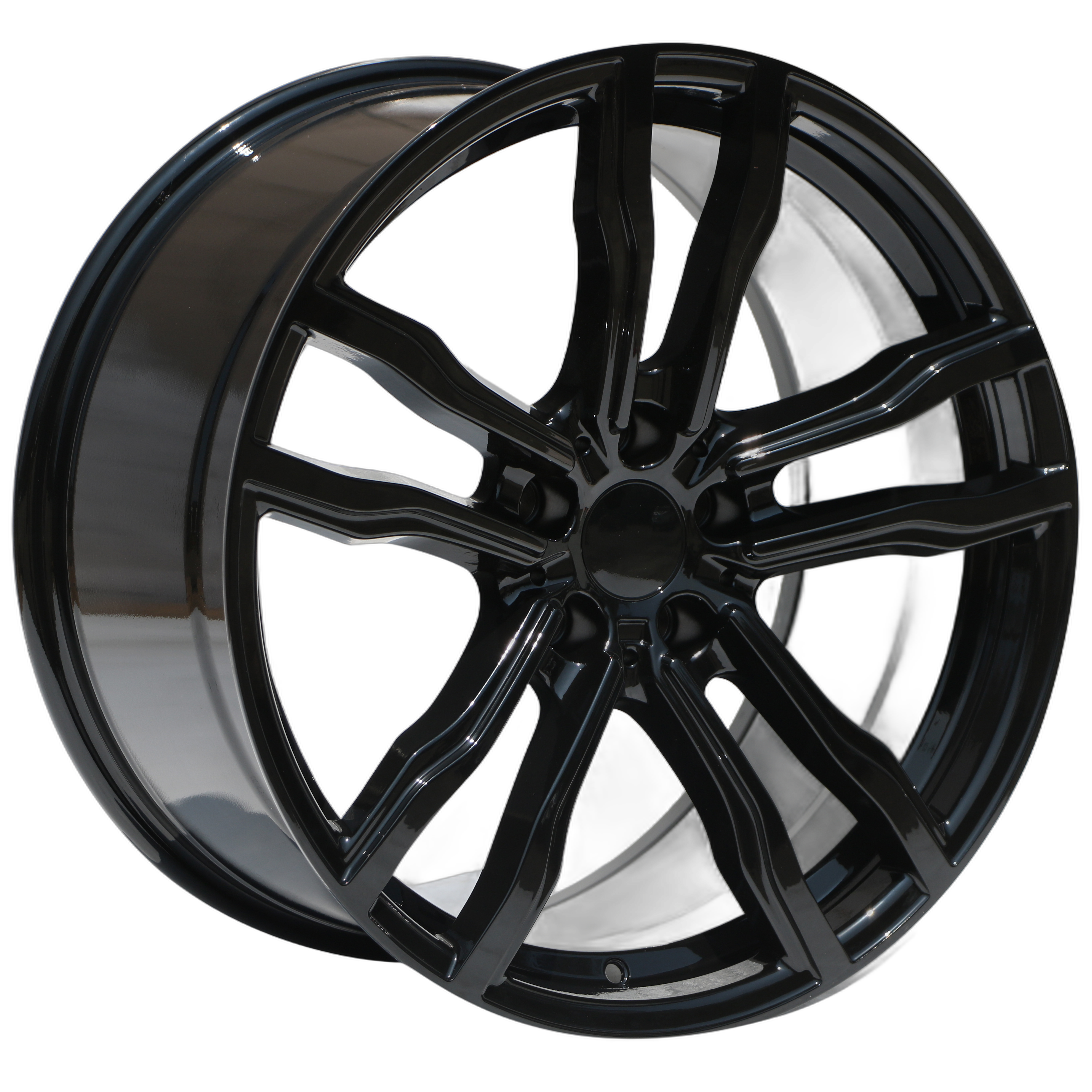 W735 DLJ588 20x10 5x120 GLOSS BLACK