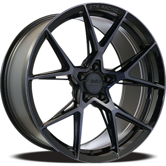 STR 909 20X10.0 5X120 GLOSS BLACK CB72.1 ET30