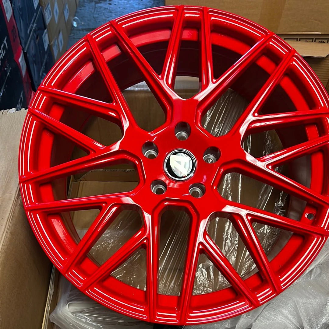 ALFINA AF302 20X9 5X4.5 RED