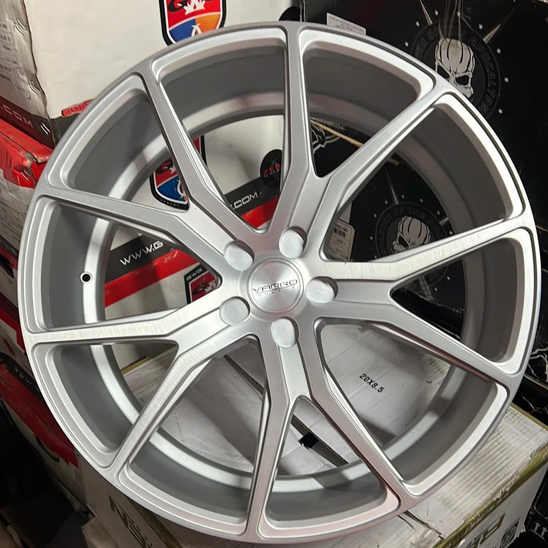 VARRO WHEELS VD01 22x9 blank matte silver bf