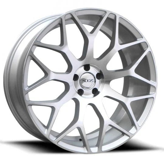 XIX X47 22x9 5x112 SMF SILVER MATT FACE