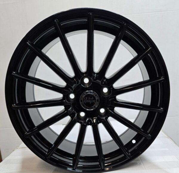 PEGASUS-0084 SI-02 17X7.5 5X114.3 PIANO BLACK