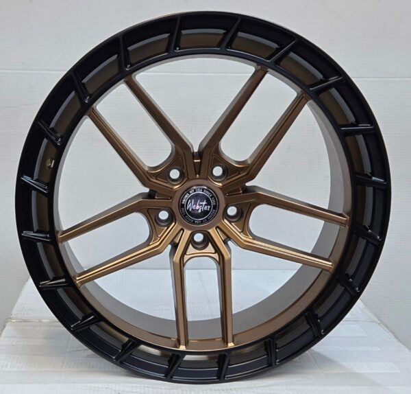 PEGASUSS 5587 20X9.0 5X114.3 BRONZE WITH BLACK LIP