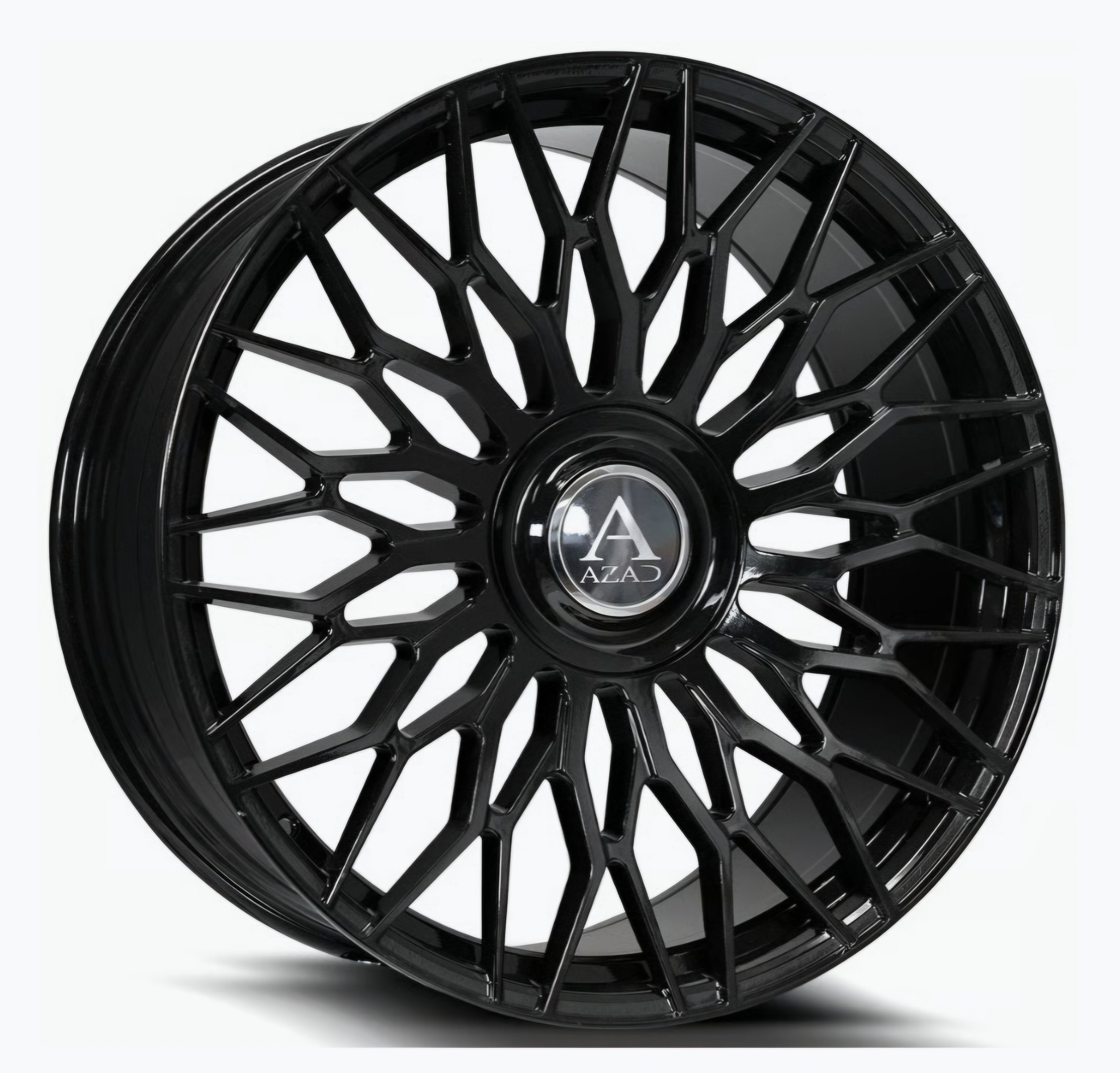 AZAD AZ301 22X9.0 5X127 5X130 GLOSS BLACK CB73.1 ET38