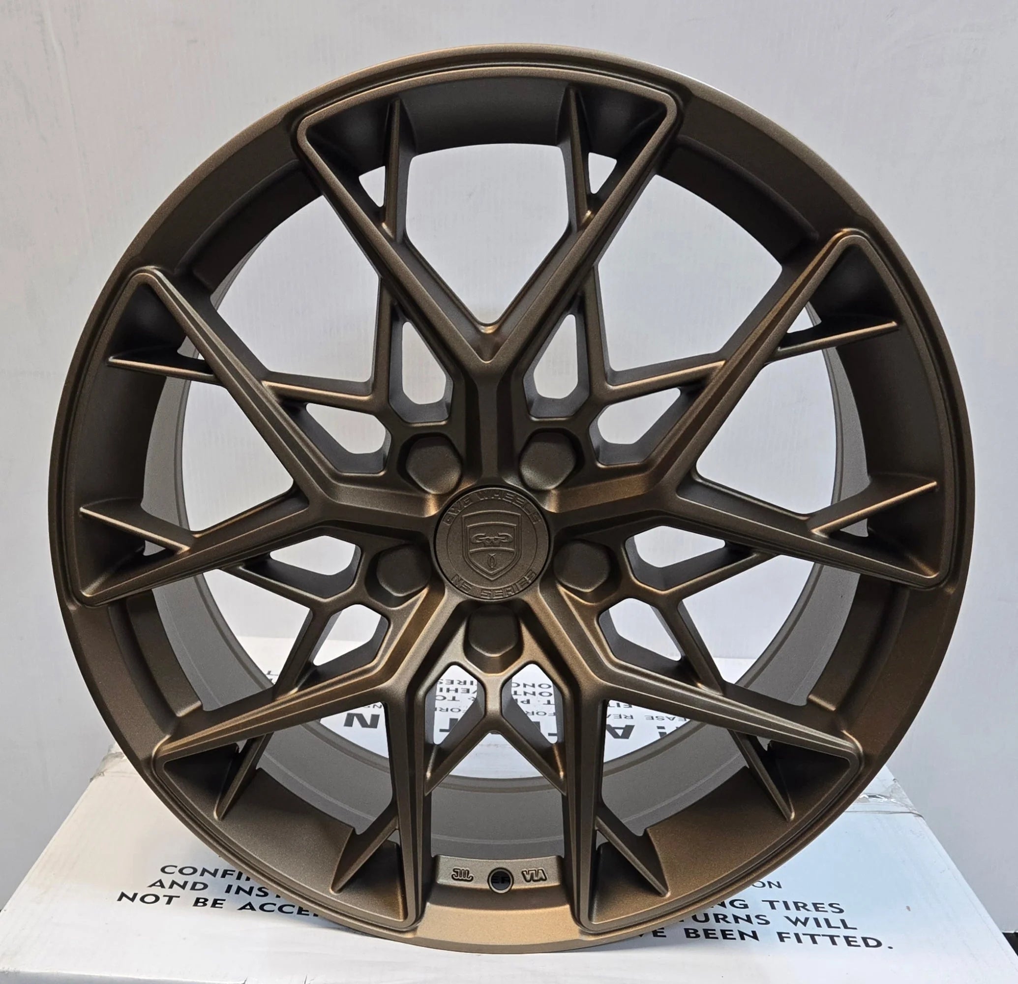 GWG NS2 18x8 5X112 5X114.3 SATIN BRONZE