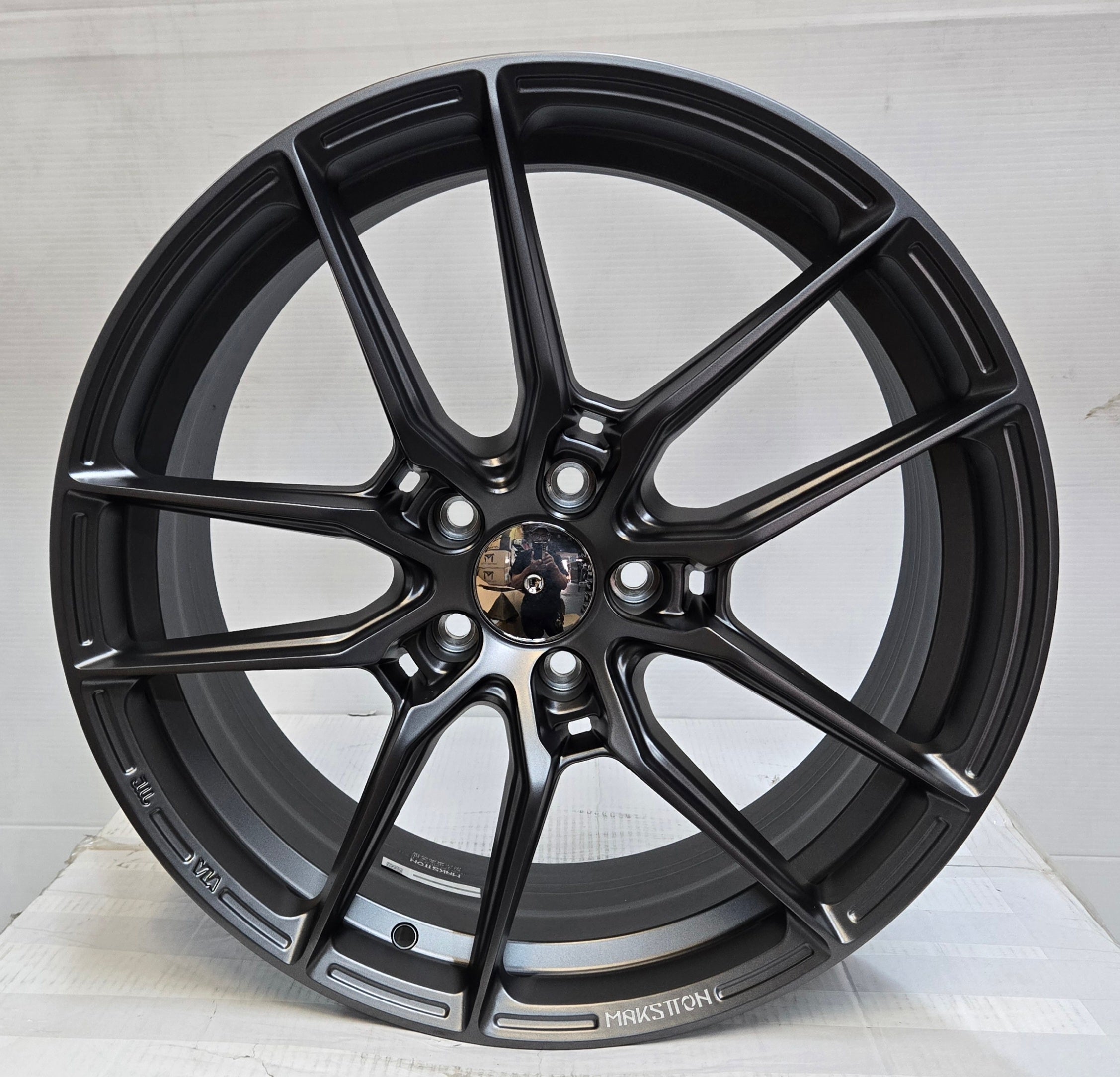 MST713 19X8.5 5X112 MATTE GRAPHITE CB66.6 ET35