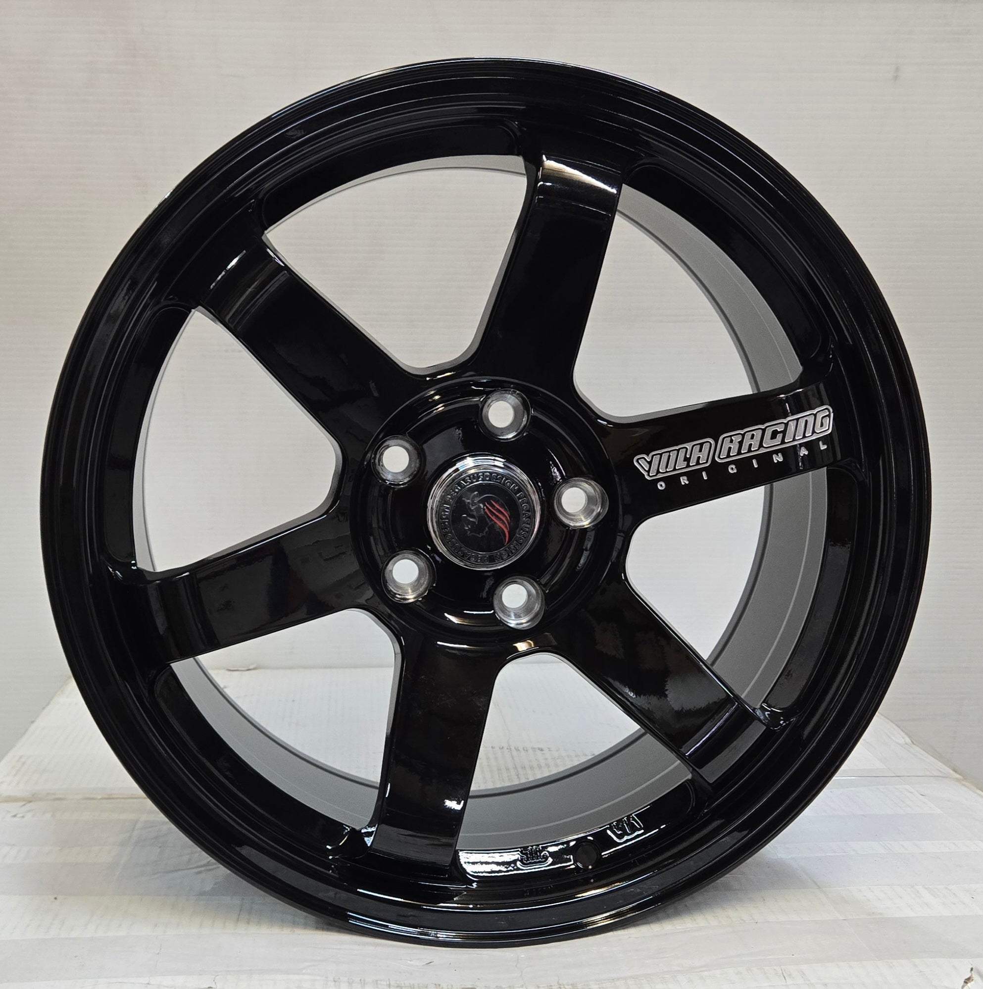 ZS-108 17X8.0 5X112 5X114.3 PIANO BLACK CB73.1 ET35
