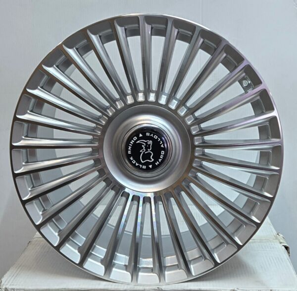 W841F W843 20X10.0 5X112 5X114.3 5X120 SILVER CB72.1 ET35