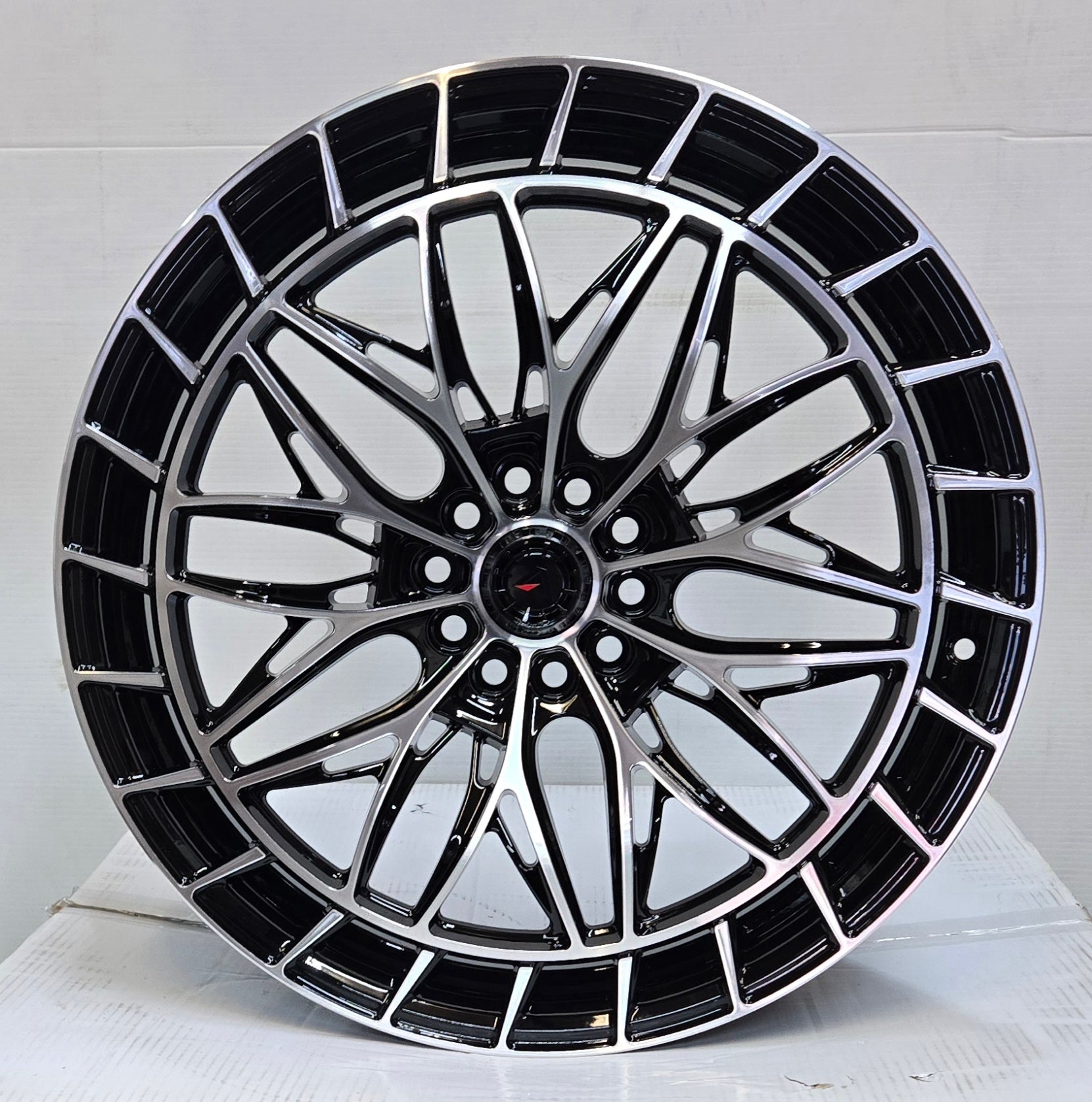 AF-30BM 20X8.5 5X114.3 5X120 GLOSS BLACK MACHINED FACE CB73.1 ET35