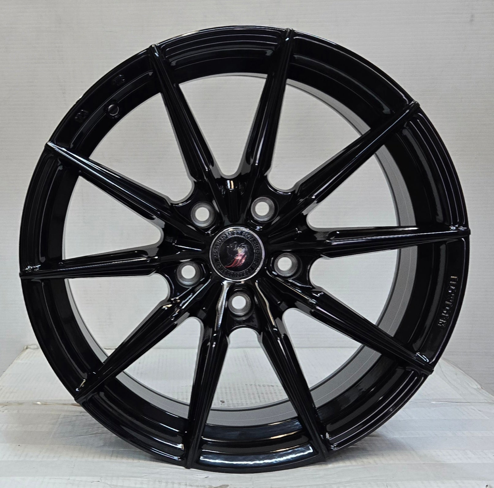 PEGASUS H3408F 17X7.5 5X114.3 PIANO BLACK CB60.1 ET35