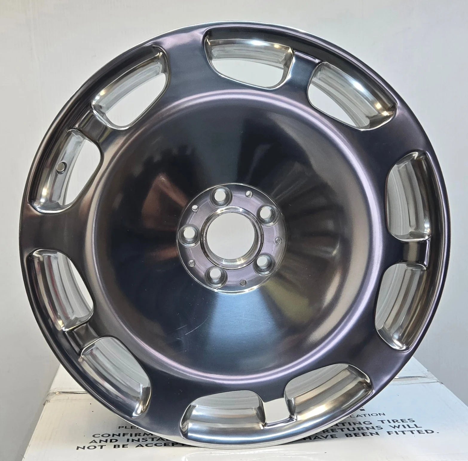 Y064 DISH STYLE 20x8.5 5x112 EXTRA HIGH SPEED POLISH