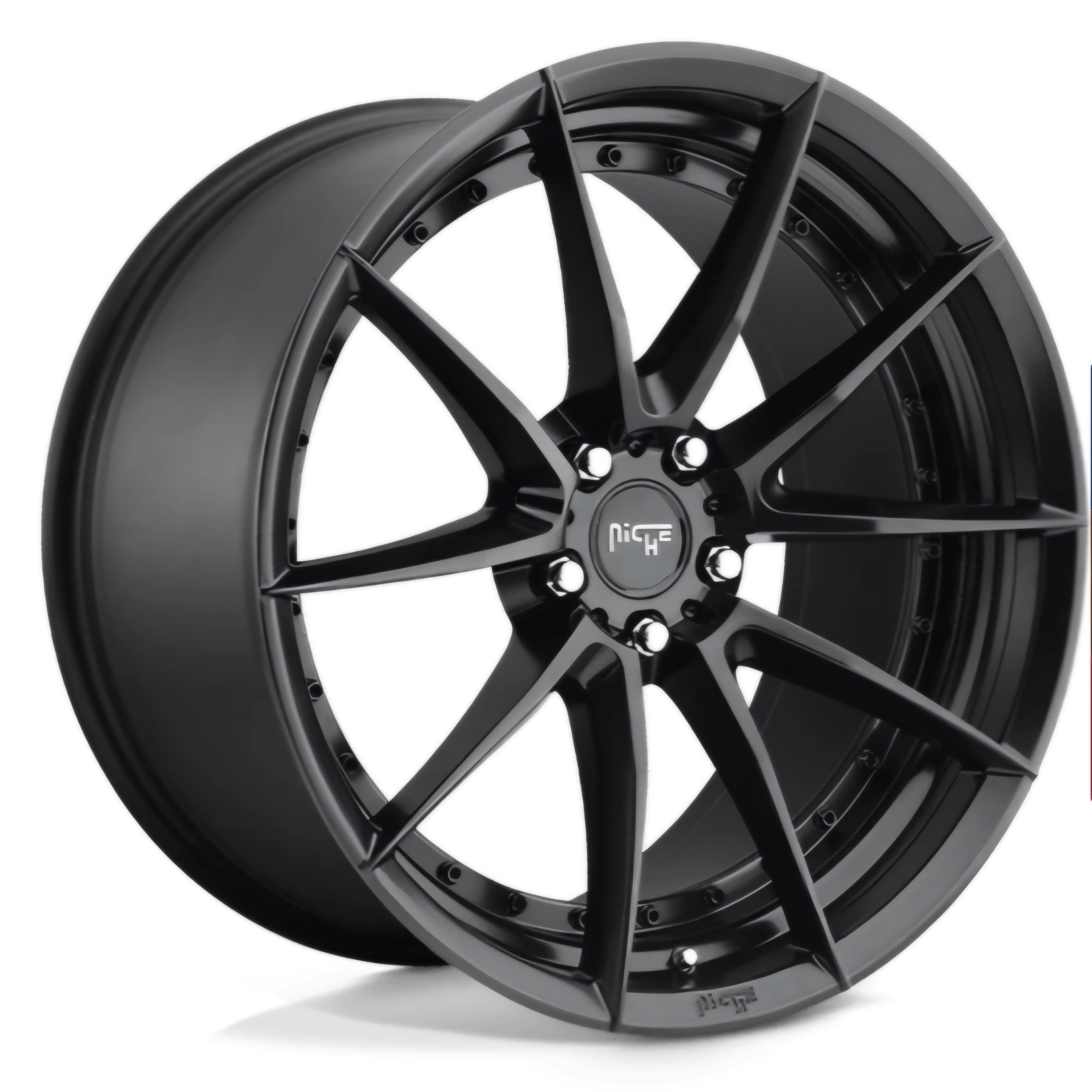 NICHE M196 19X8.5 5X120 MATTE BLACK CB72.1 ET35