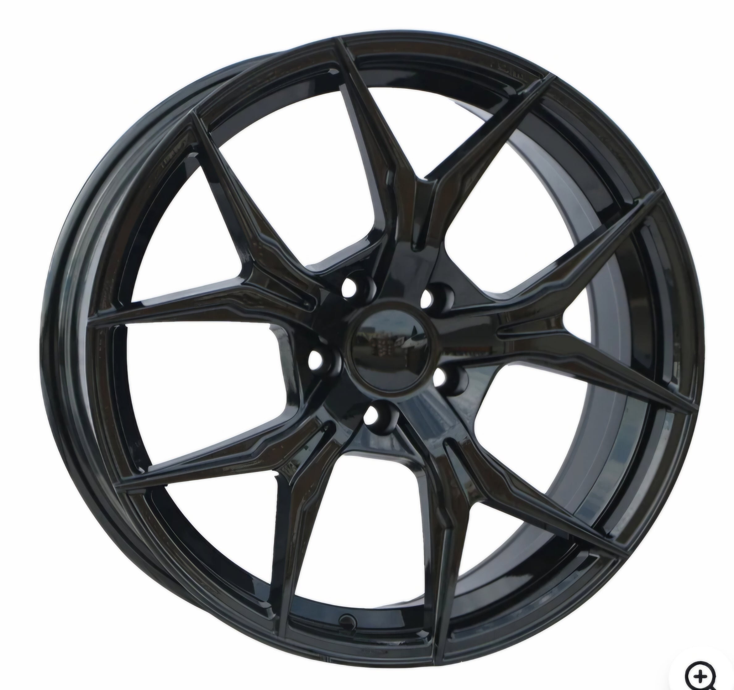 W531 19X9.5 5X120 GLOSS BLACK CB72.56 ET35