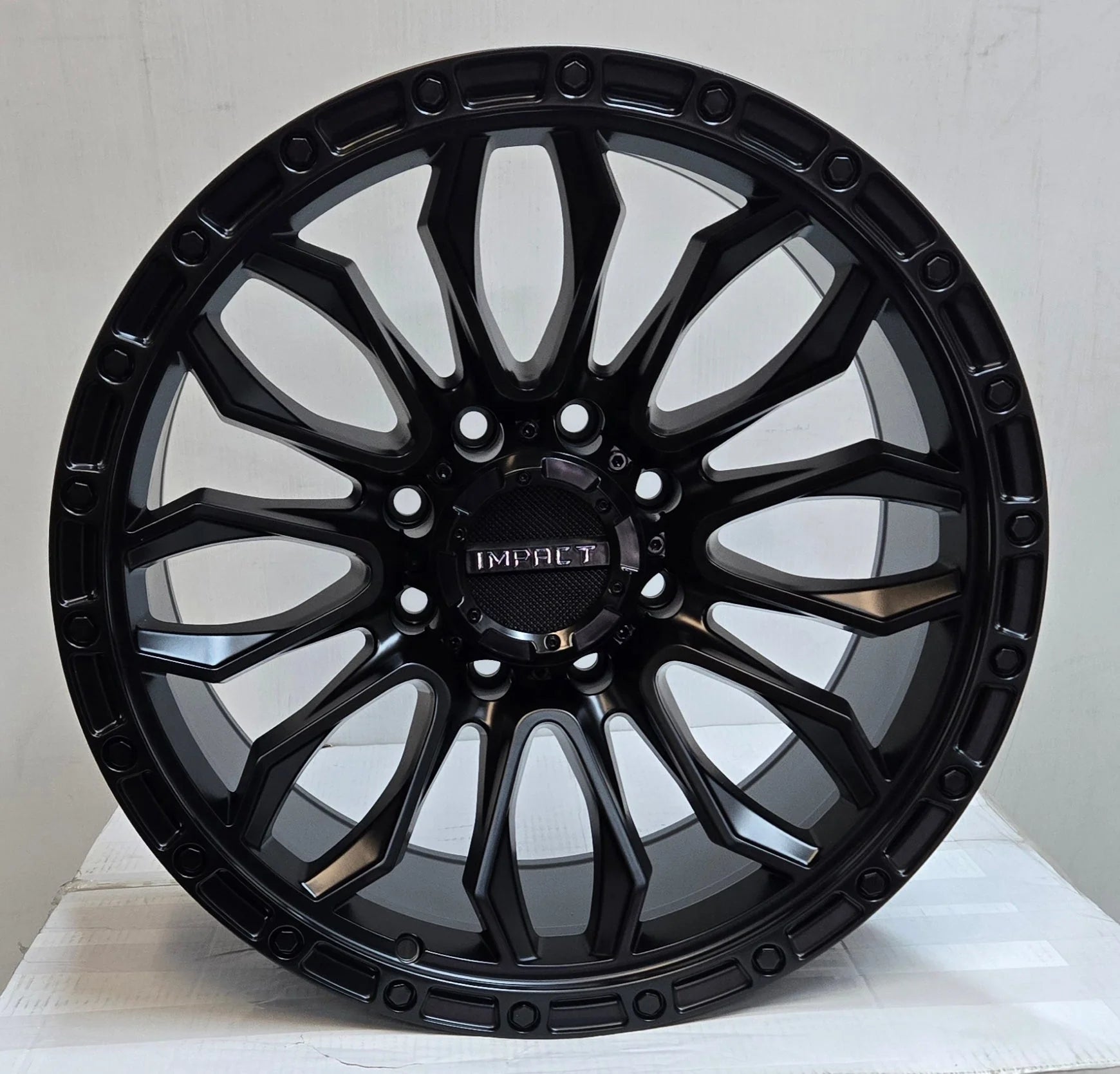 IMPAT 910SB 6143 20x10 8x165 MATTE BLACK CB125.2 ET19