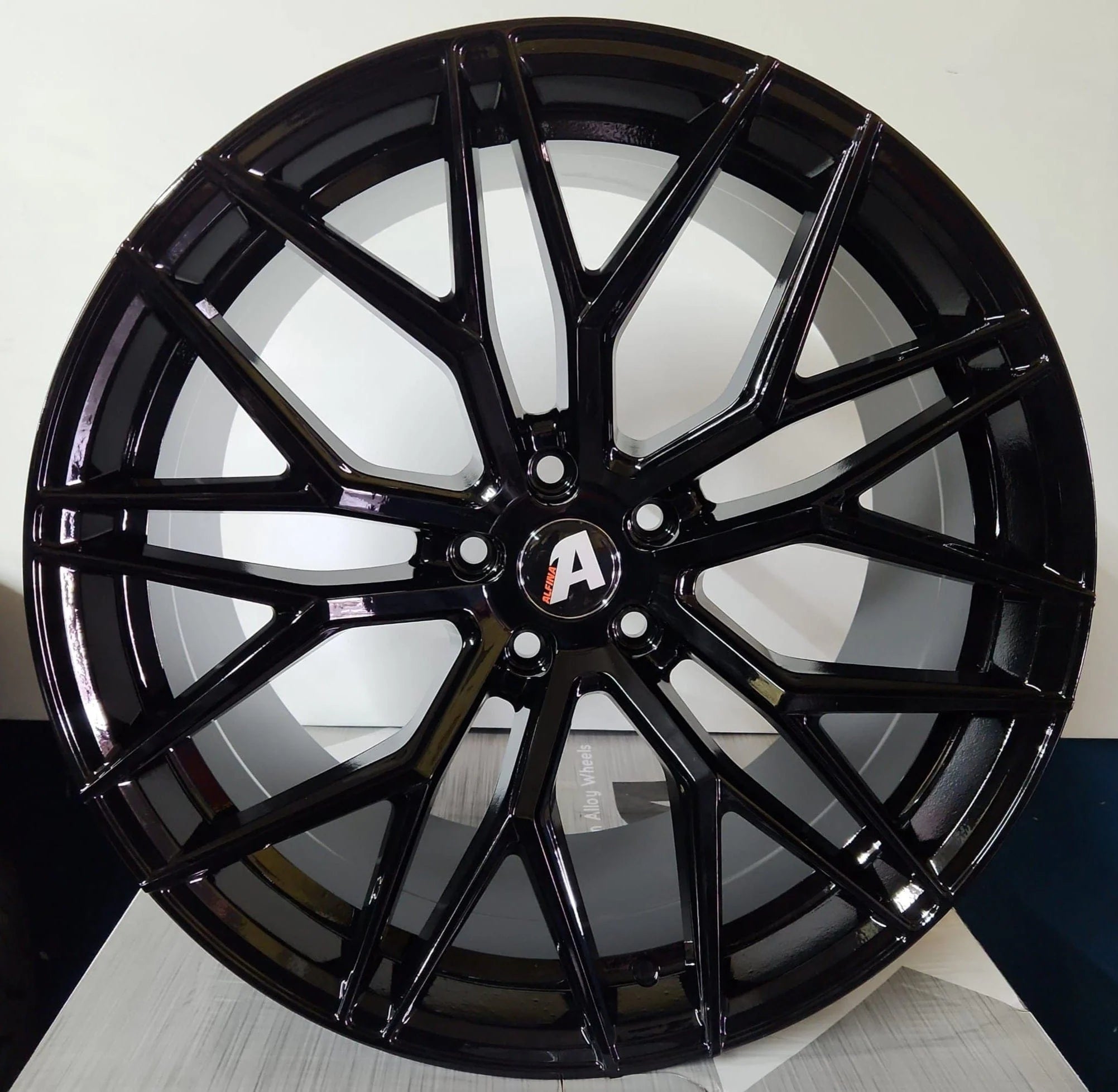 AF303 20X9.0 BLANK GLOSS BLACK CB73.1 ET35