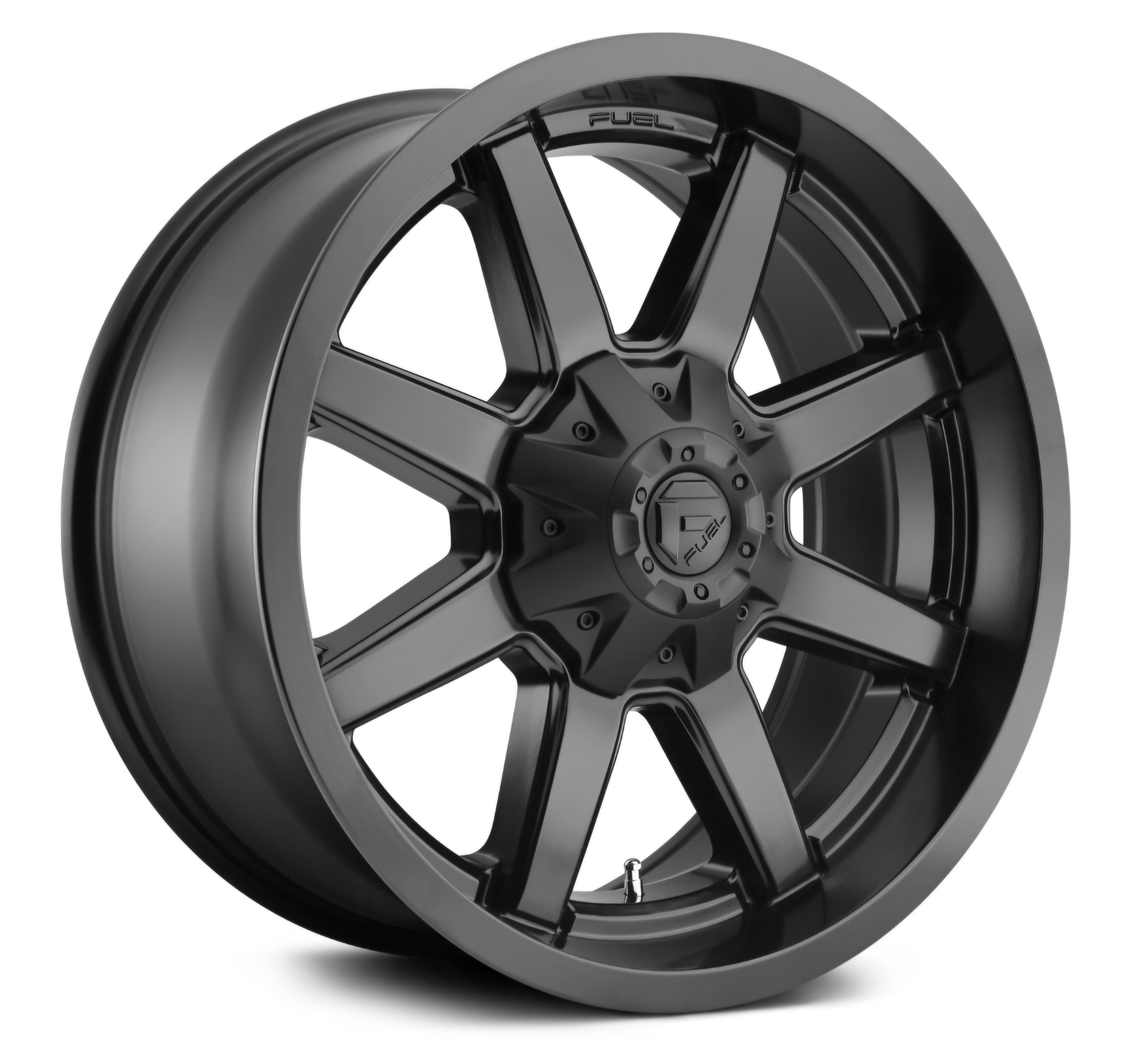 FUEL D436 18X9.0 6X120 6X139.7 MATTE BLACK CB78 ET20