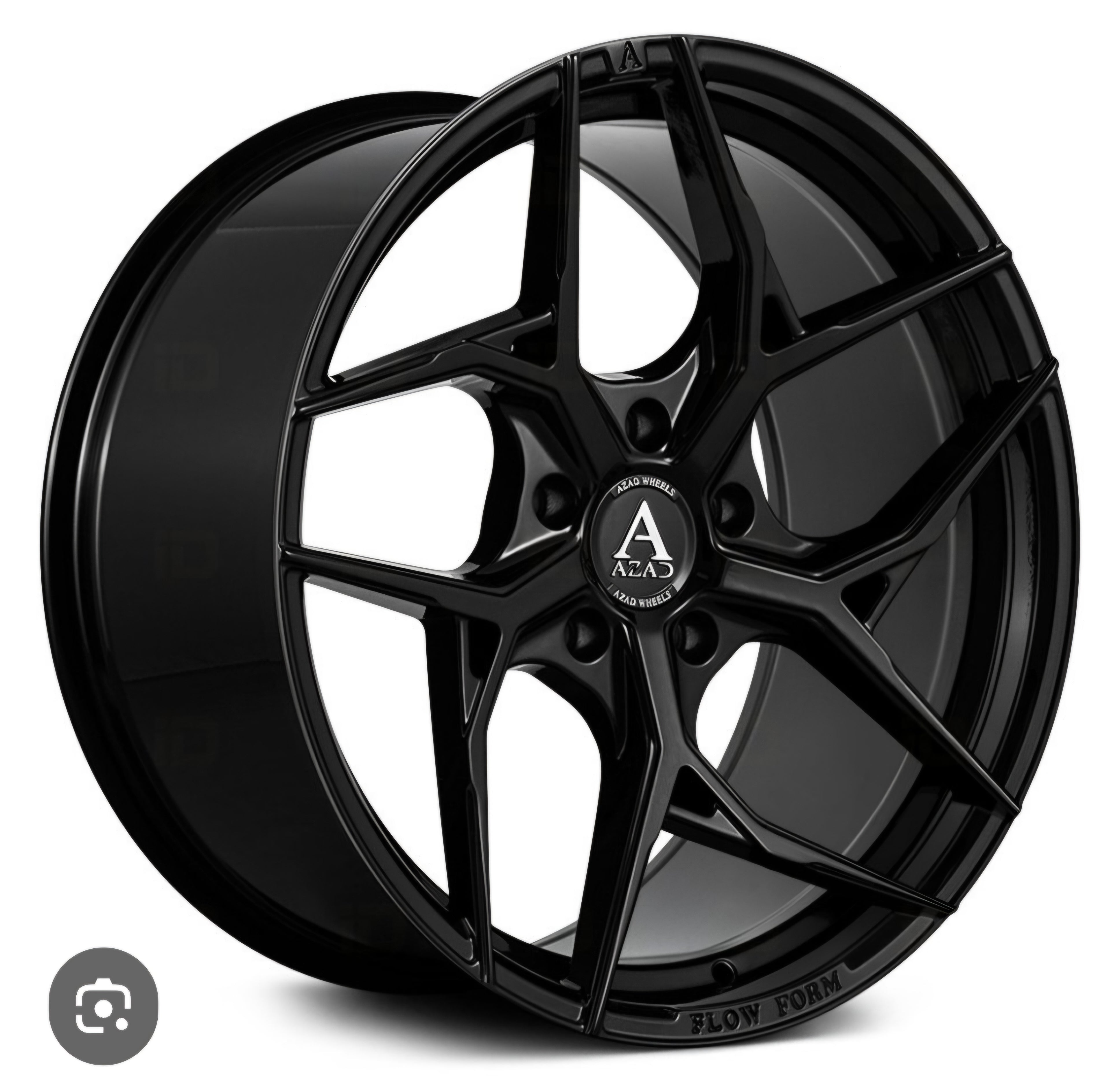 AZAD AZFF01 20X9.0 5X120 BLACK CB72.1 ET35