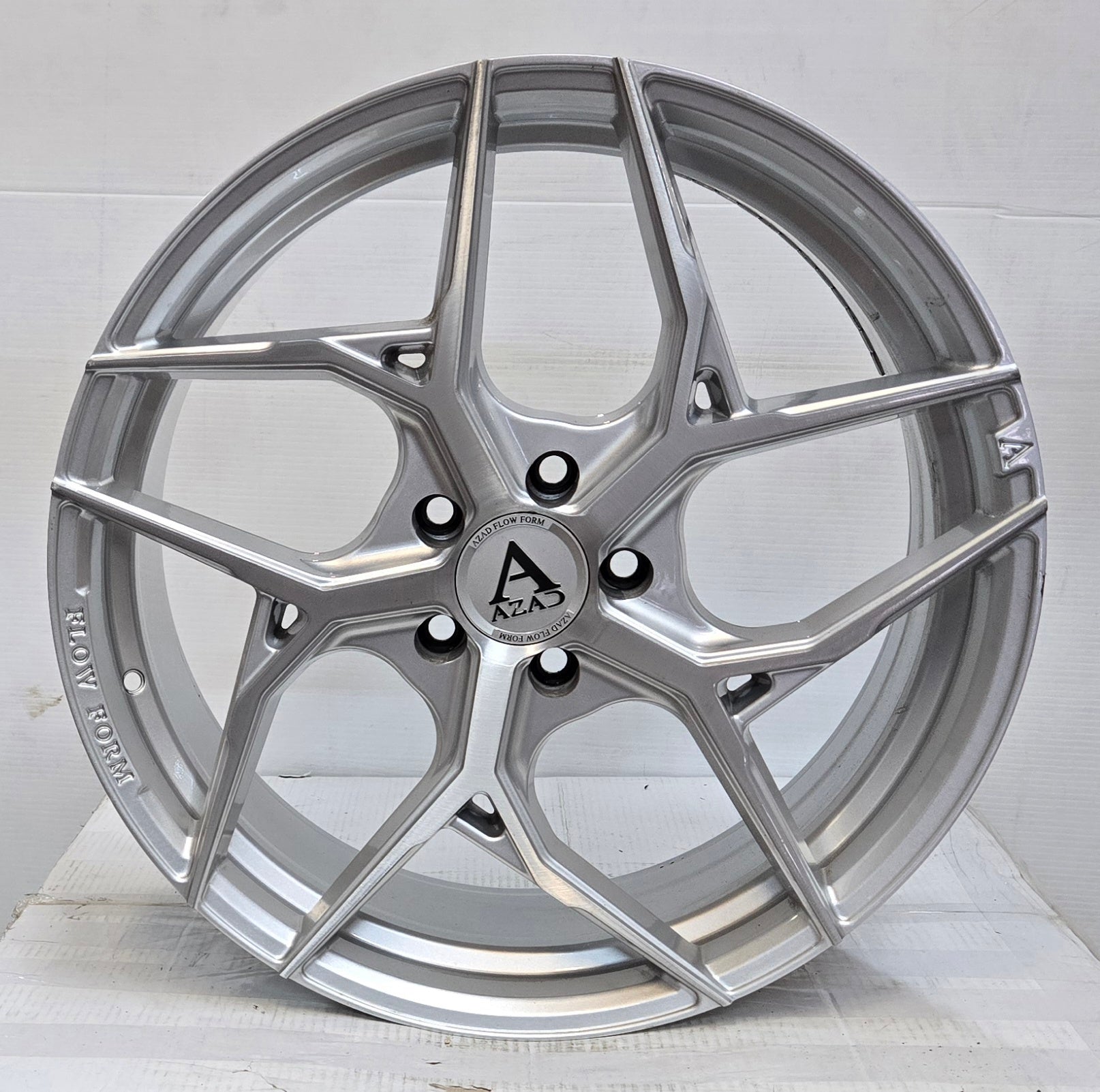 AZFF01 20X9.0 5X120 SILVER BRUSHED CB66.6 ET35