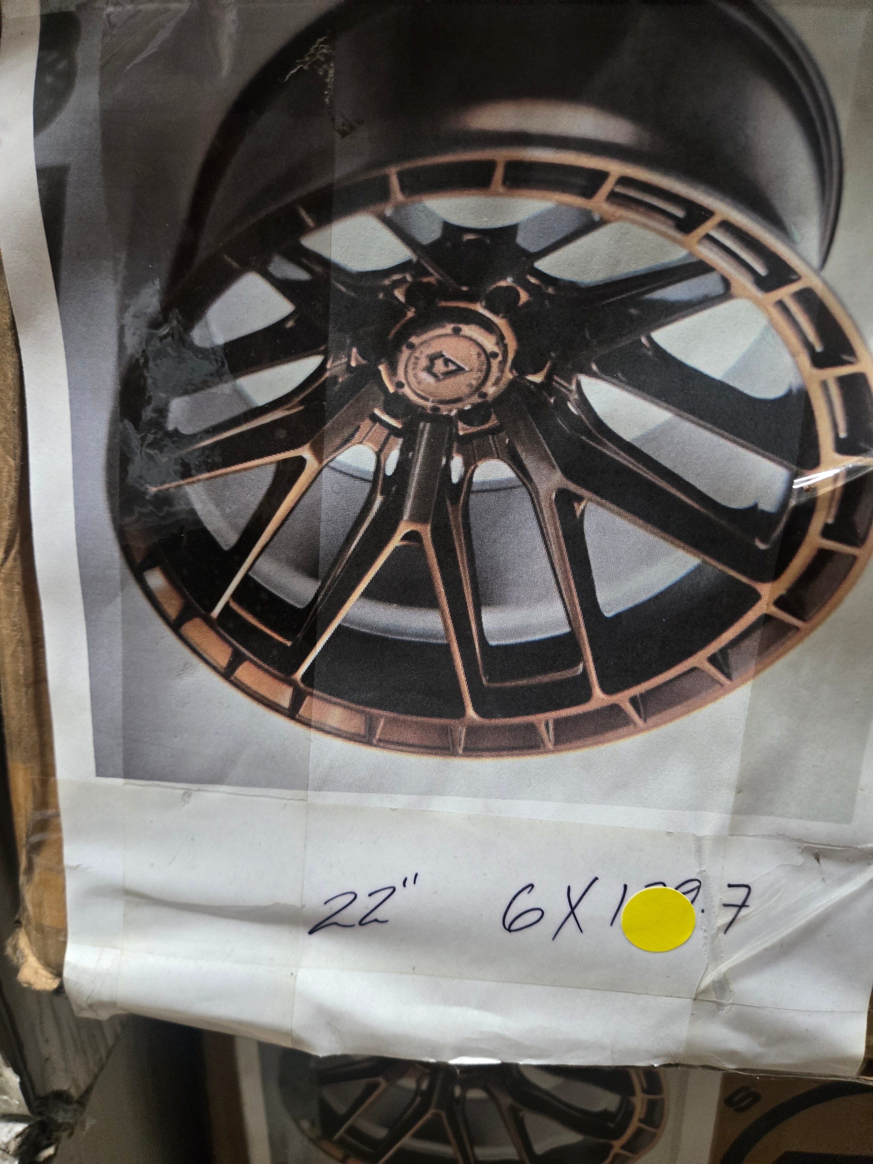 ARENA A114 22X10.0 6X135 BRONZE CB87.1 ET18