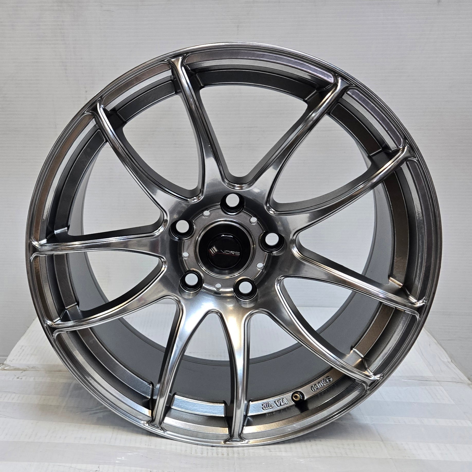 PEGASUSS T4 17X9.0 5X120 HYPER BLACK CB73.1 ET30